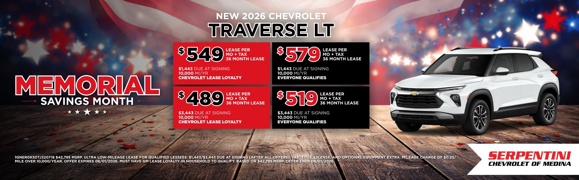 Traverse LT
